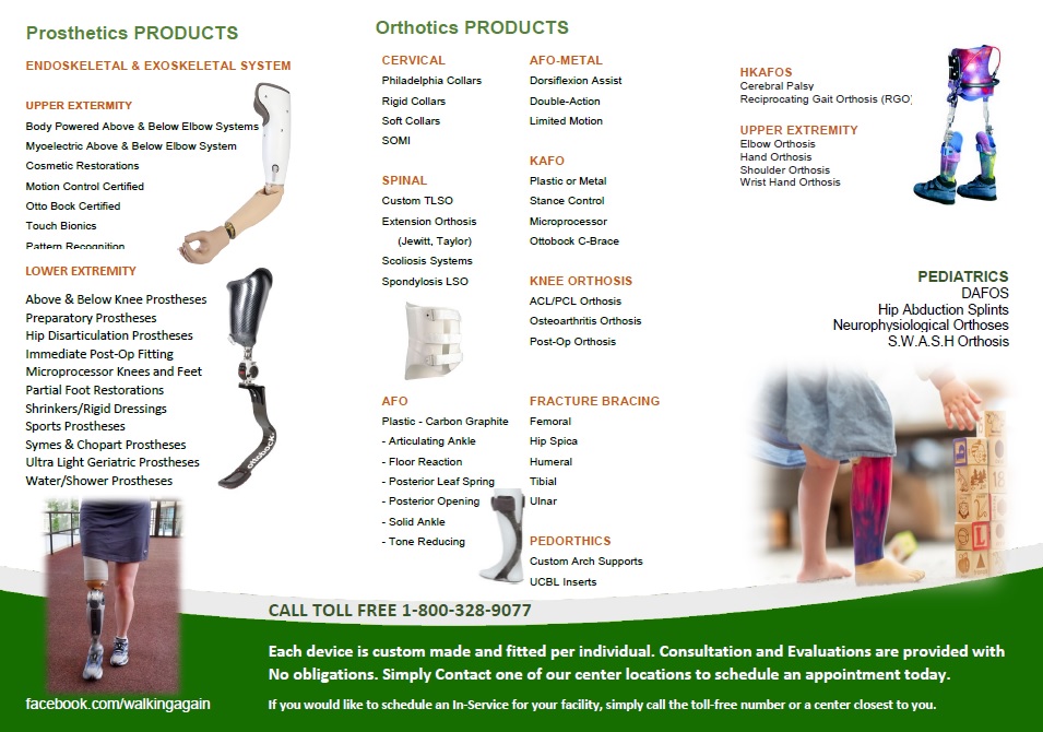 Products & Services American Orthotic & Prosthetic Center Virginia